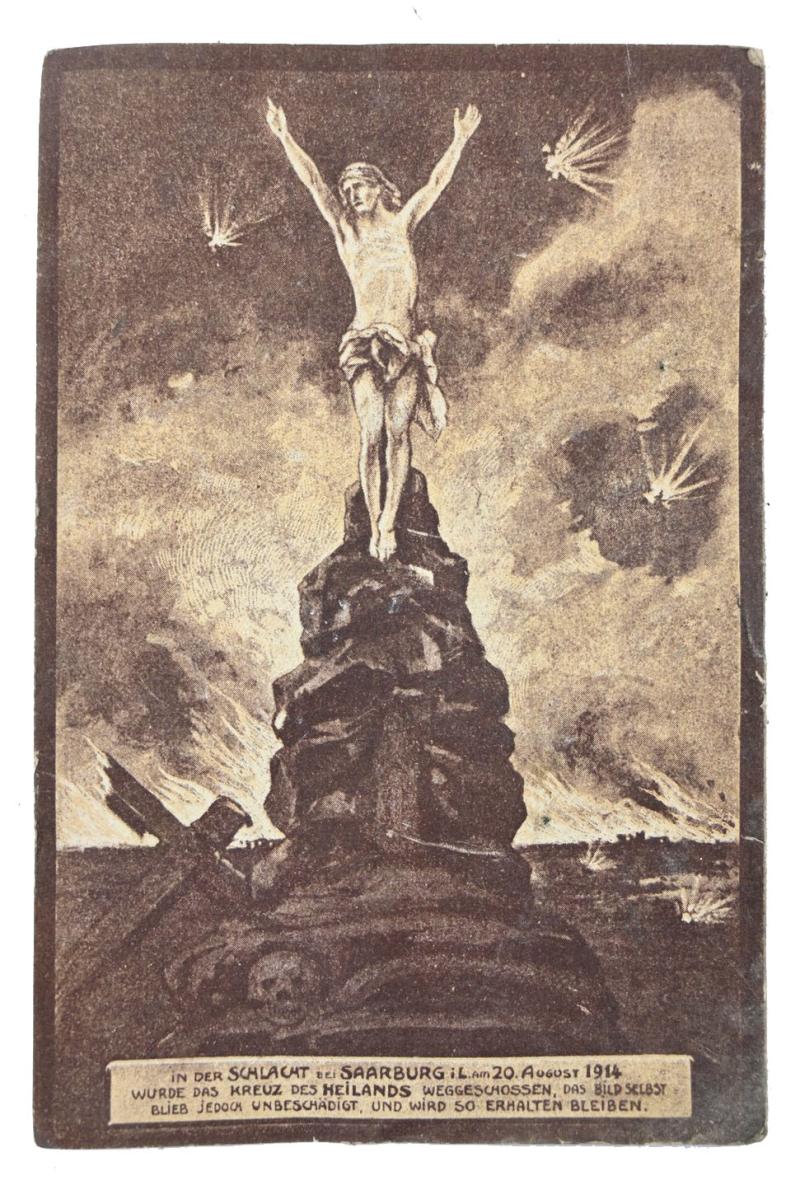 German WW1 Fieldpost Postcard 1914