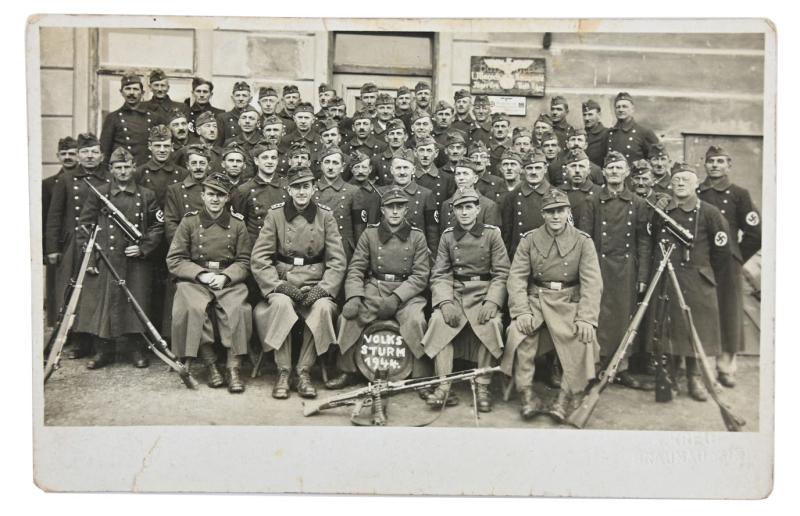 German WH Volksturm Group Picture