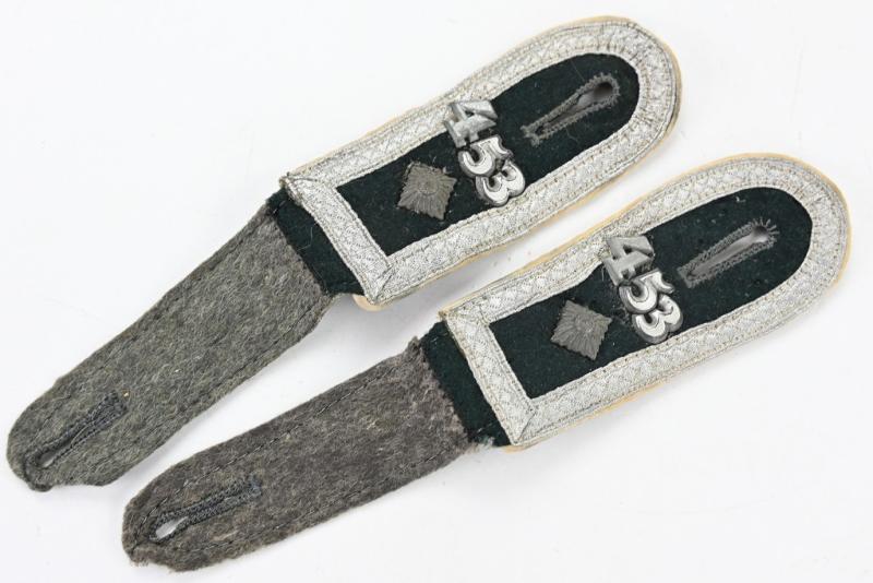 German WH NCO Shoulderboards I.R. 453