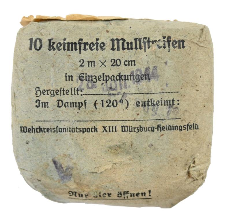German First Aid Bandage 1944