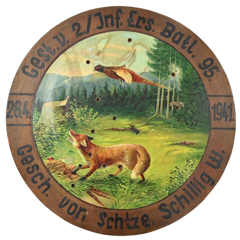 German WH Shooting Target 2./Inf.Ers.Batl.95