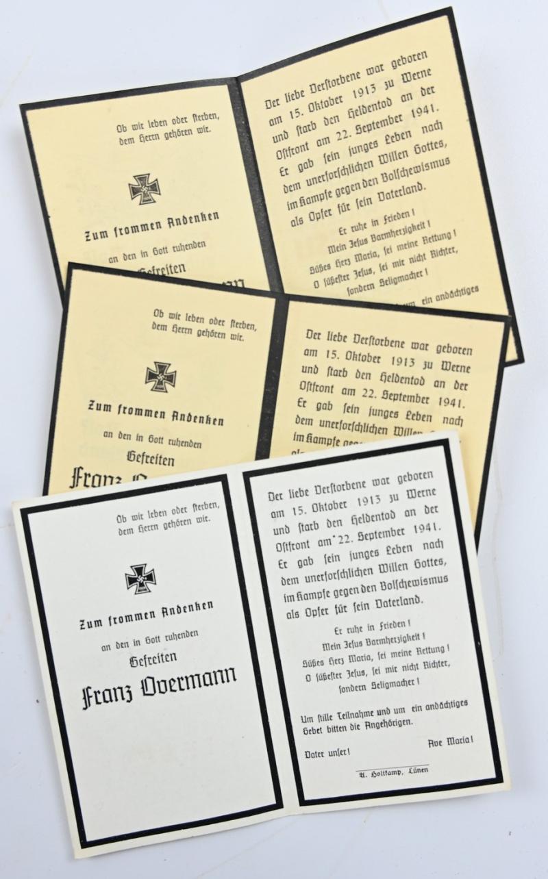 German WH KIA Grouping 'Franz Overmann'