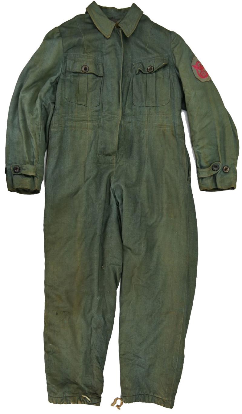 German Third Reich Fire Police Coverall