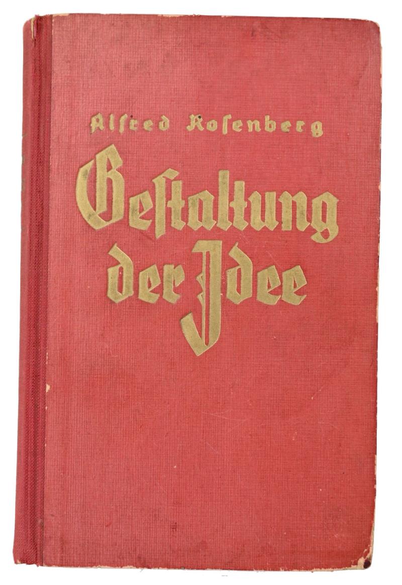 German Book 'Gestaltung der Idee' Alfred Rosenberg