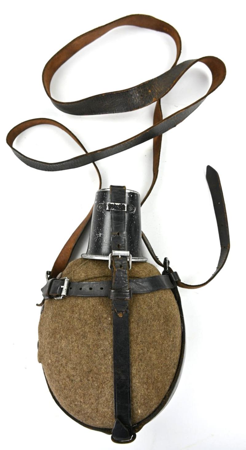 German WH Medic or GBJ Canteen with Carrying Strap