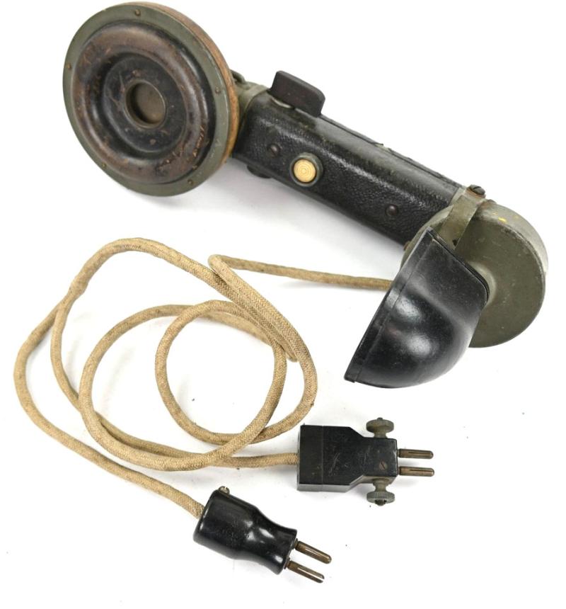 German Imperial WW1 Field Phone Handset