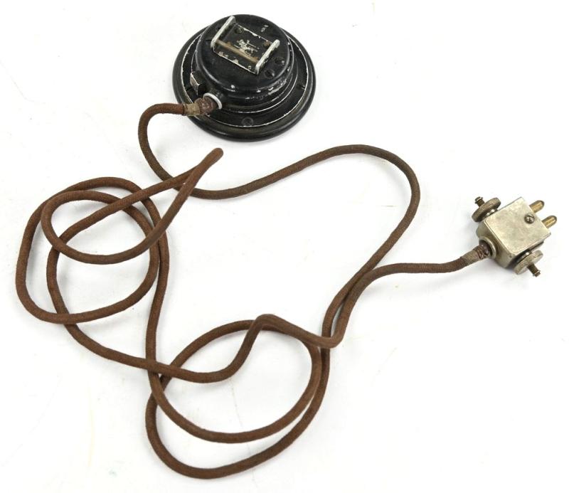 German WH Signal Troops FF33 Field Phone Kopffernhörer