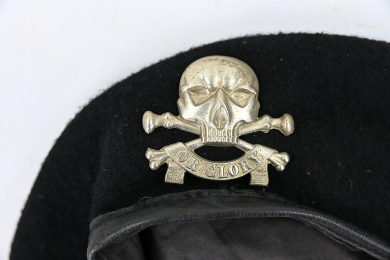 British WW2 17th Lancers Tank Regiment Beret 1944