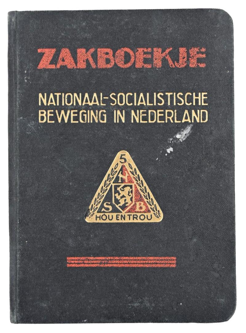 Dutch NSB Member Pocket Booklet