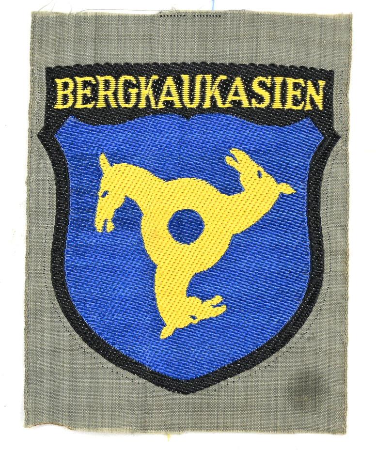 German WH 'Bergkaukasien' Legion Sleeve Shield