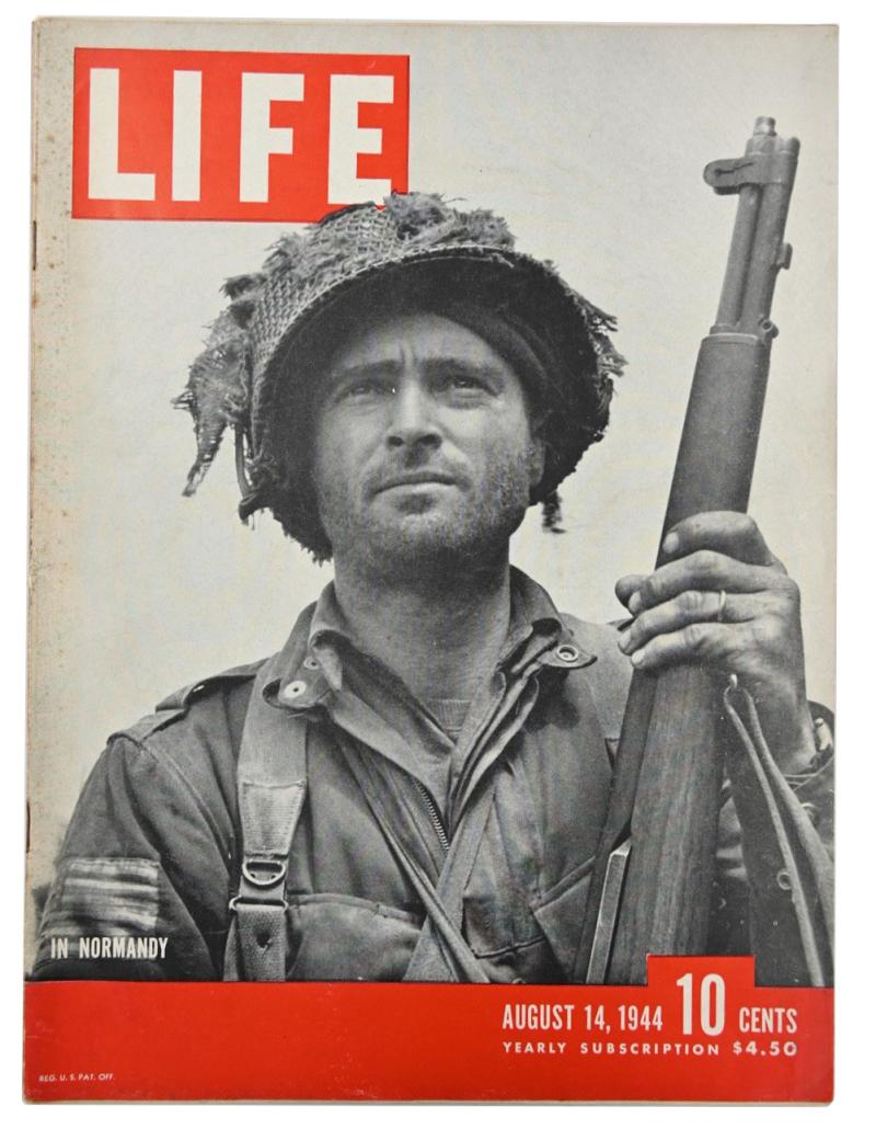 US WW2 Life Magazine August 1944 'Kelso C. Horne'