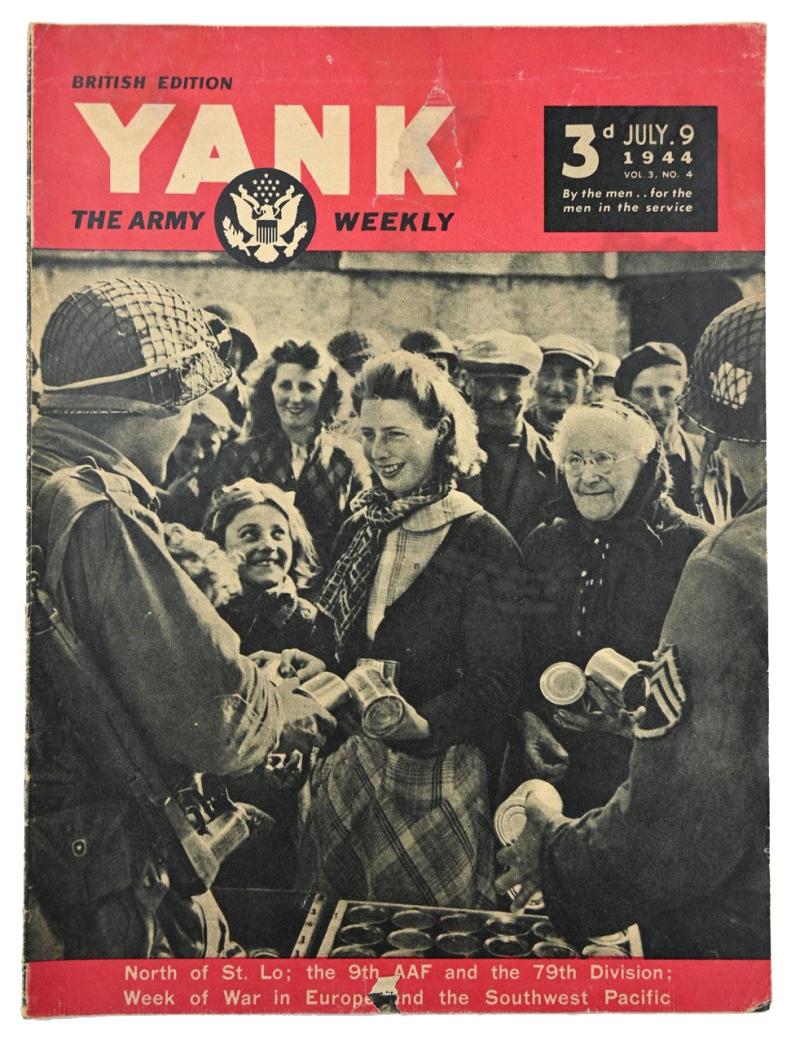 US WW2 Yank Magazine July 9, 1944 British Edition