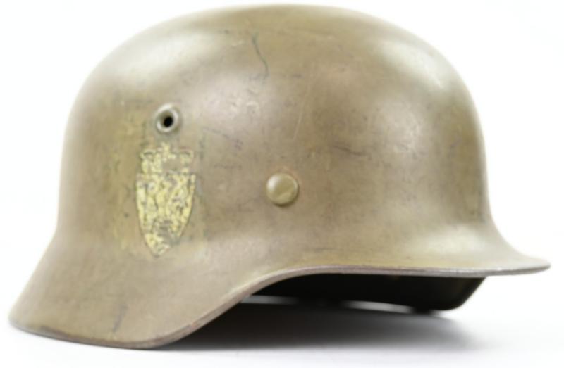 Norwegian M40 Steel Helmet (german Re-issue)