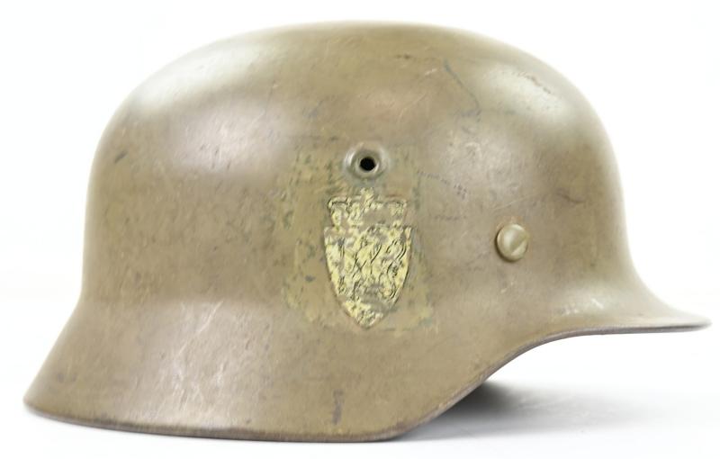 Norwegian M40 Steel Helmet (german Re-issue)