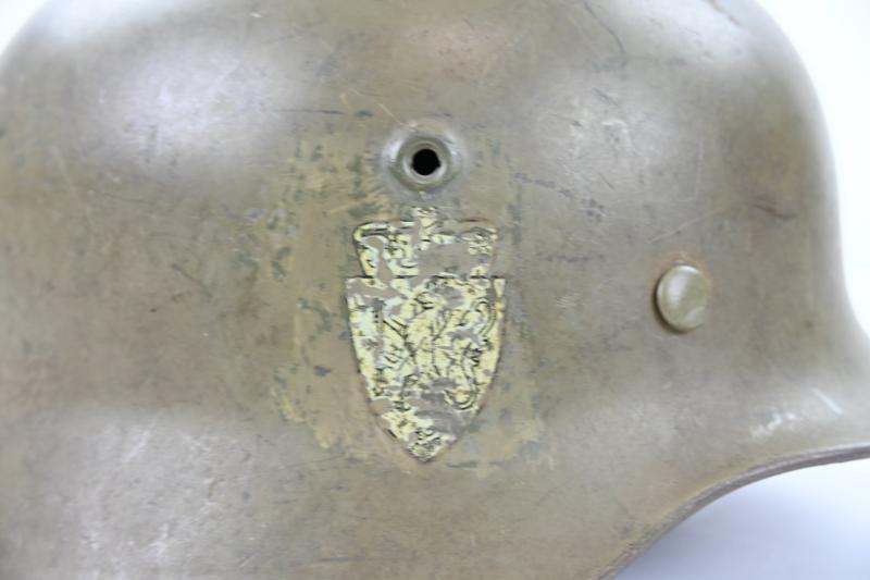 Norwegian M40 Steel Helmet (german Re-issue)