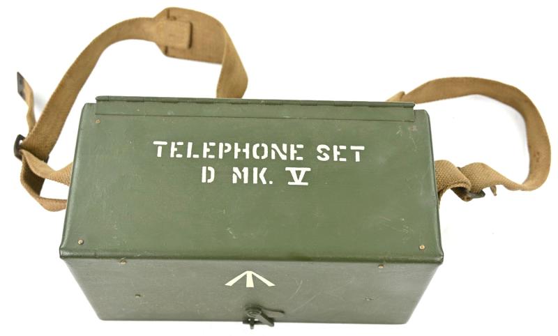 British WW2 MKV Field Telephone Set D