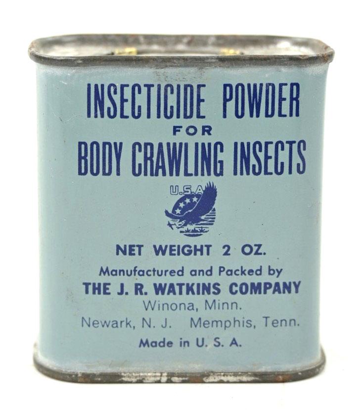 US WW2 Insect louse Powder