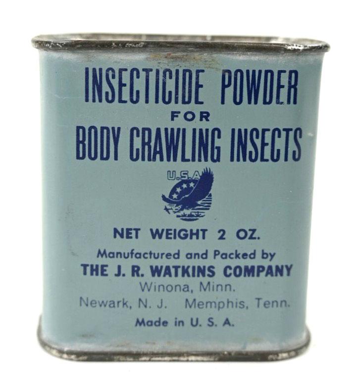 US WW2 Insect louse Powder