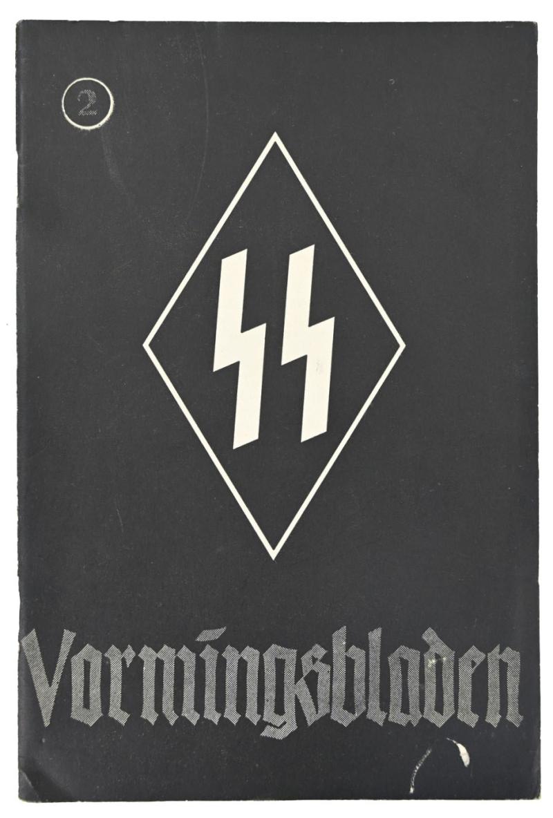 Dutch SS Booklet 'Vormingsbladen' Sprokkelmaand 1942