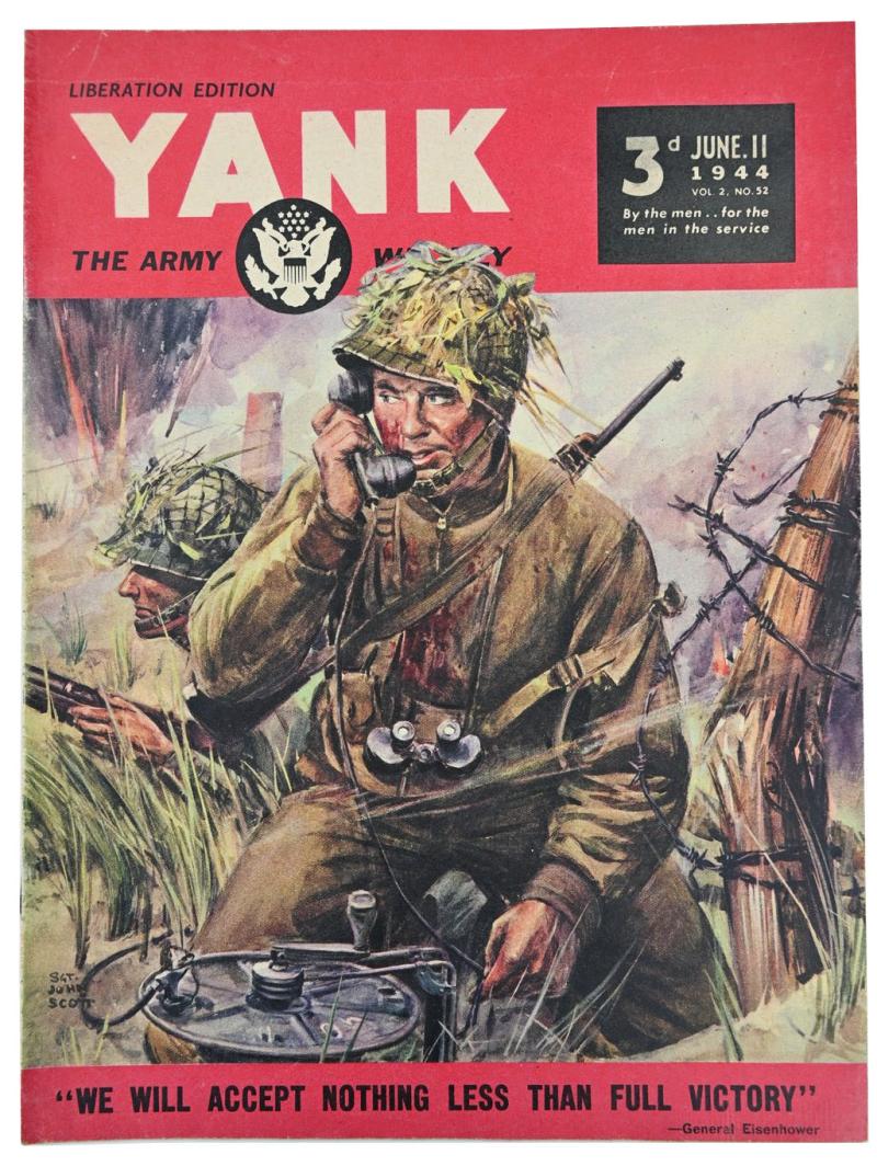 US WW2 Yank Magazine June 11, 1944 Liberation Edition