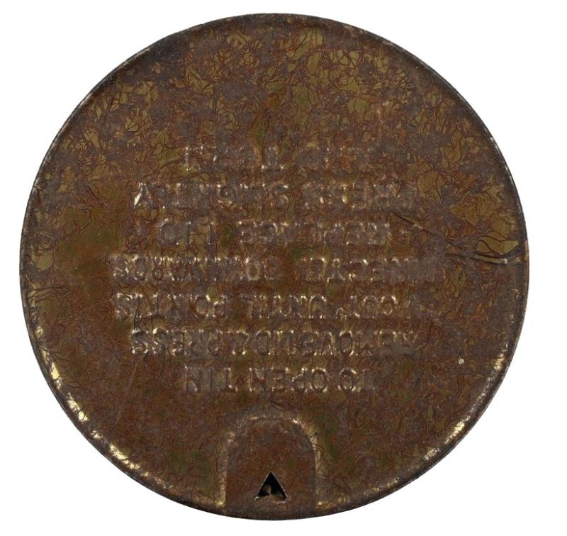 British WW2 Tin Can of Cigarets Players Navy Cut