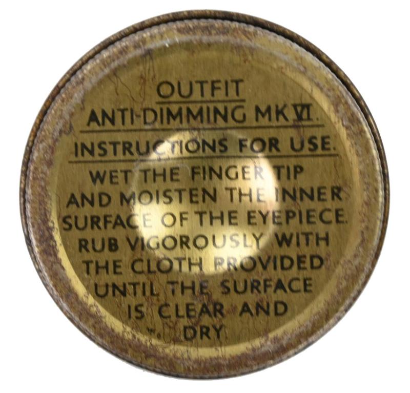 British WW2 Anti Dimming MK VI Tin Can