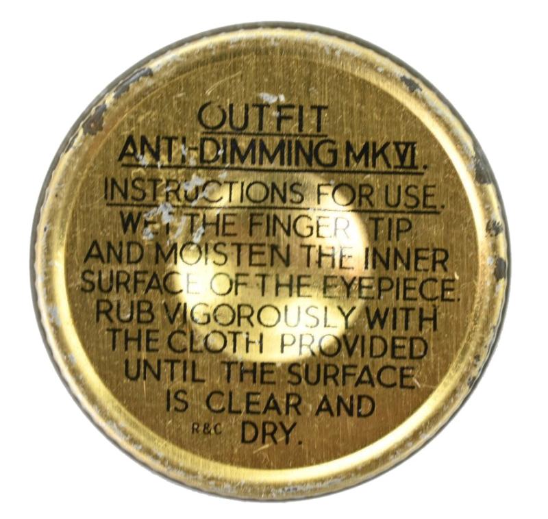 British WW2 Anti Dimming MK VI Tin Can