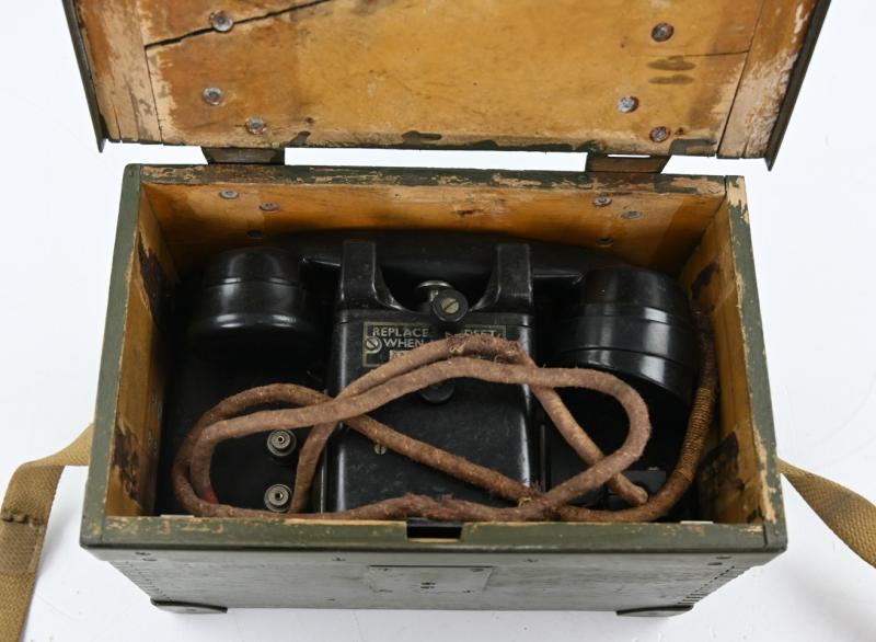 British WW2 MK2 Field Telephone Set F