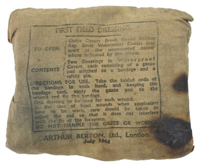 British WW2 First Field Dressing 1944