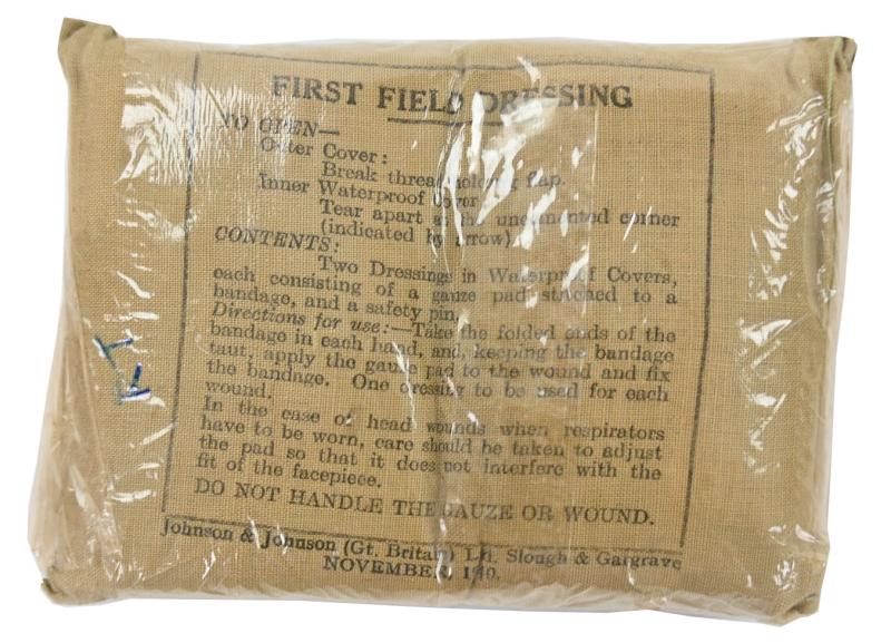British WW2 First Field Dressing 1940