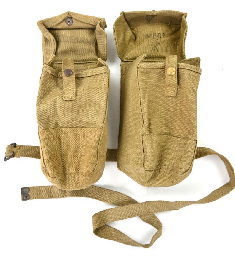 British WW2 Set of Basic Ammo Pouches