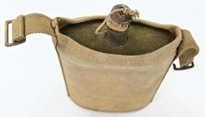 British WW2 Water Canteen with Cover