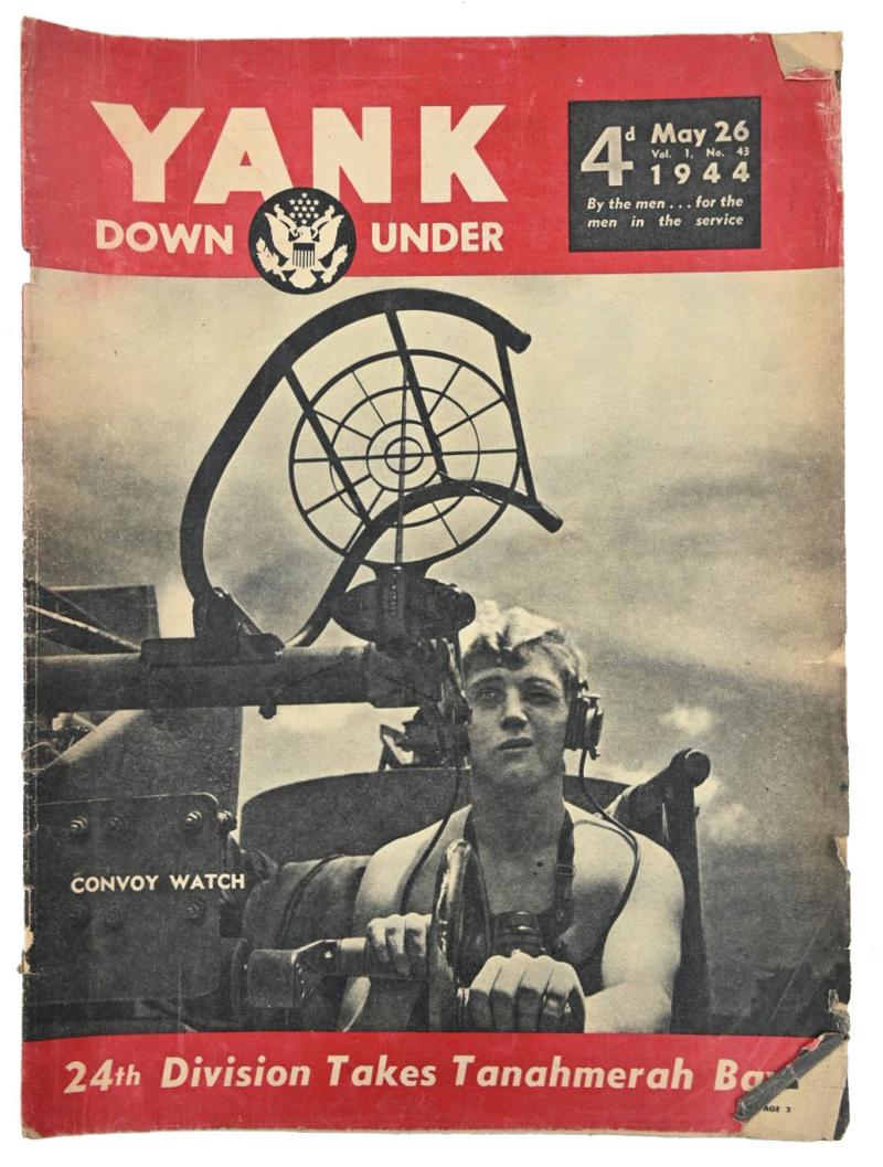 US WW2 Yank Magazine March 26th, 1944 Down Under.