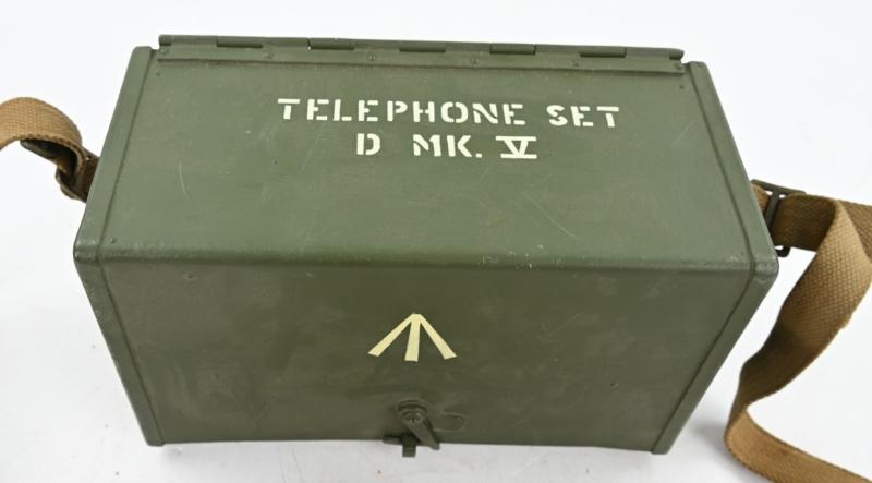 British WW2 MKV Field Telephone Set D