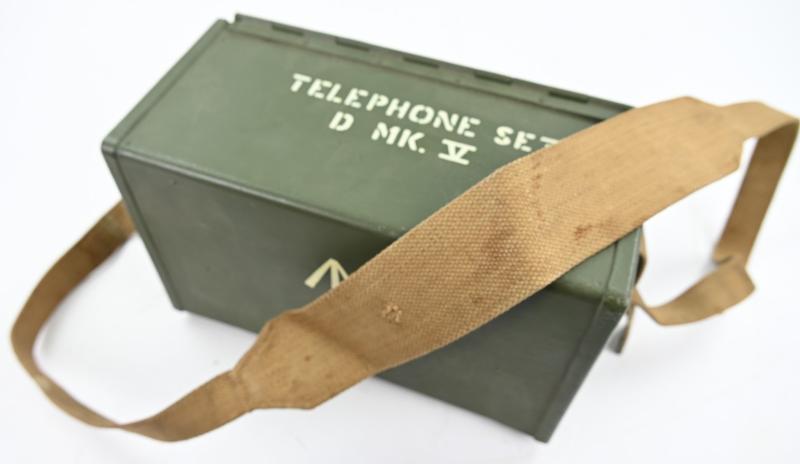 British WW2 MKV Field Telephone Set D