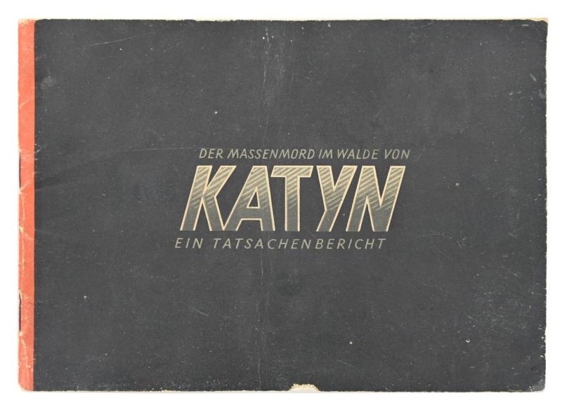German Third Reich Propaganda booklet 'Katyn'