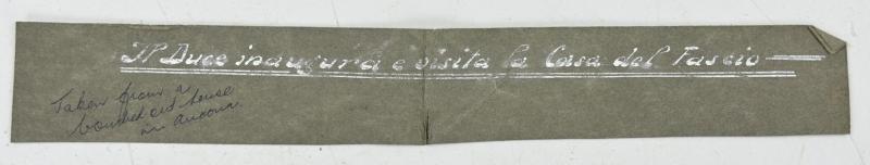 Italian WW2 Picture set of Benito Mussolini