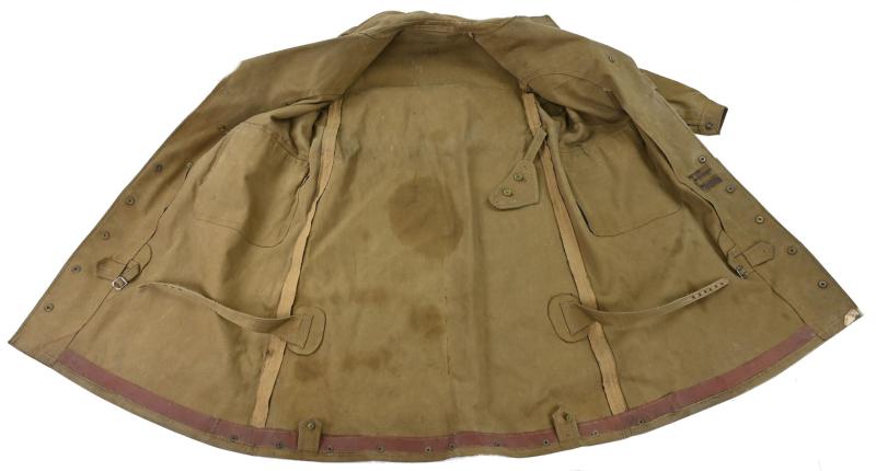 British WW2 Dispatch Rider Rubber Coat