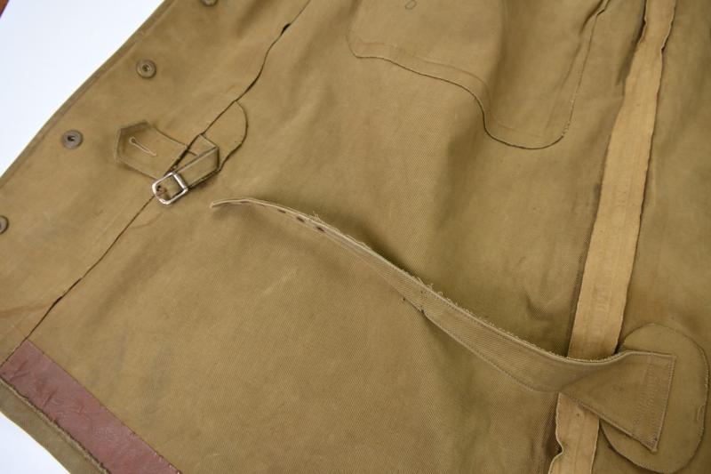 British WW2 Dispatch Rider Rubber Coat
