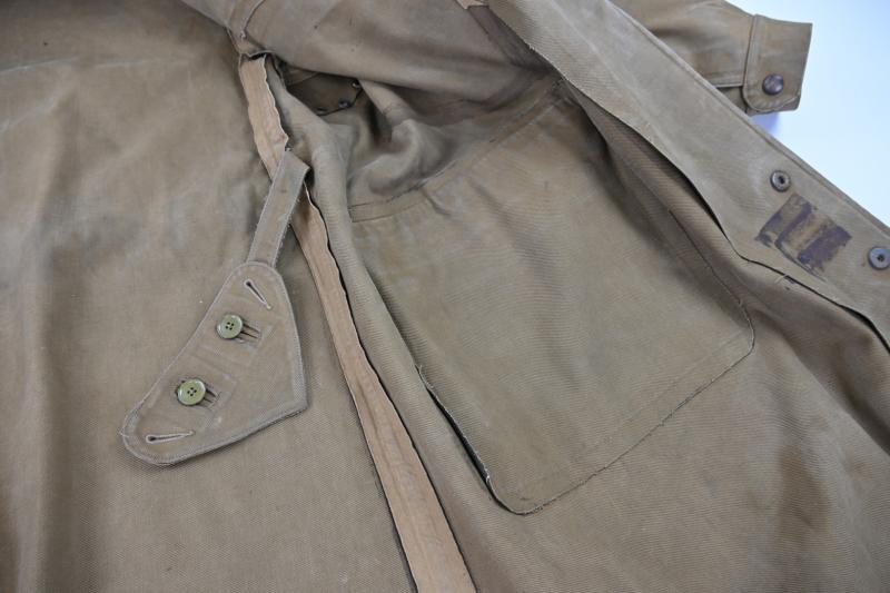 British WW2 Dispatch Rider Rubber Coat