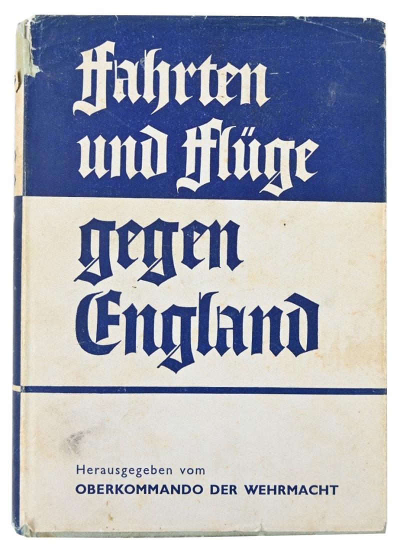 German Book ''Fahrten und Flüge gegen England''
