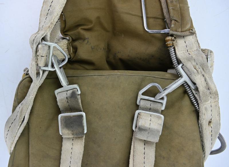 USAAF WW2 Named AN6510-1 Seat Parachute Harness Assembly