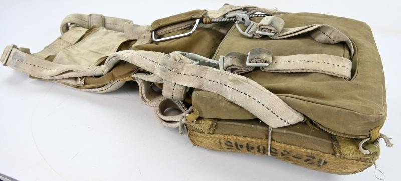 USAAF WW2 Named AN6510-1 Seat Parachute Harness Assembly