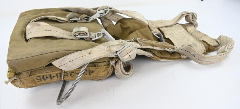 USAAF WW2 Named AN6510-1 Seat Parachute Harness Assembly
