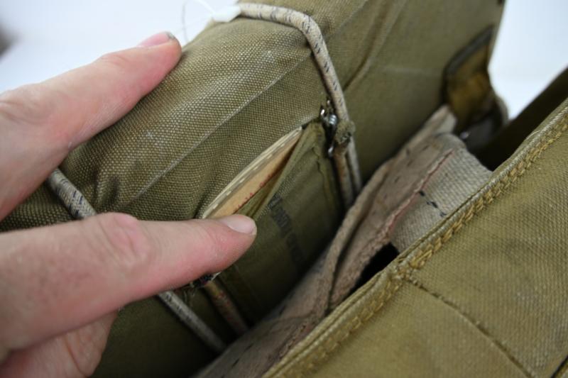USAAF WW2 Named AN6510-1 Seat Parachute Harness Assembly
