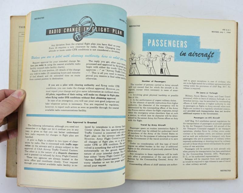 USAAF WW2 Pilot Information File Book Glider Pilot 'Roger C. Taylor'