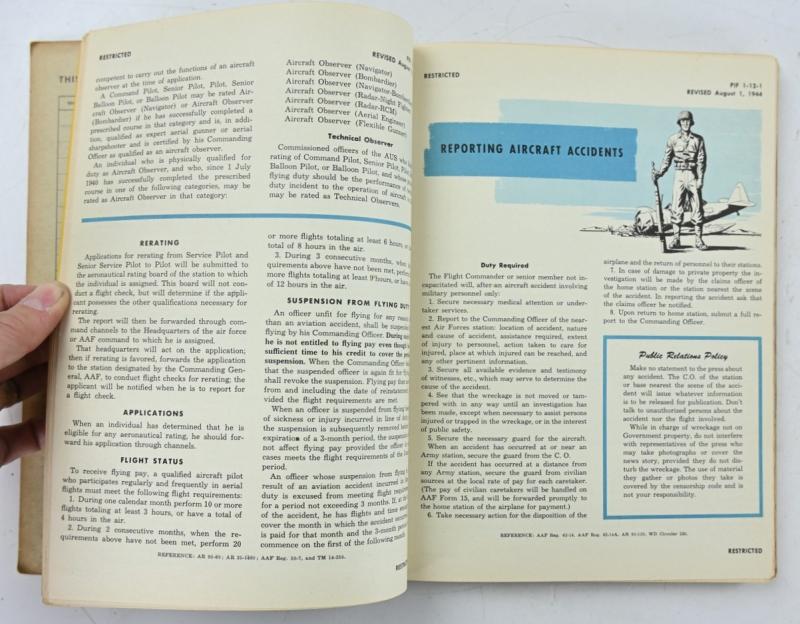 USAAF WW2 Pilot Information File Book Glider Pilot 'Roger C. Taylor'