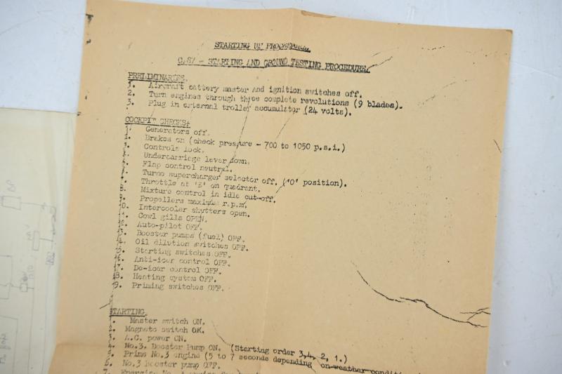 USAAF WW2 Pilot's Notes Liberator 1944