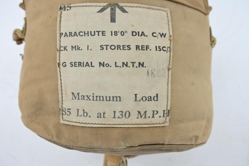 British WW2 Dropping Parachute 18'' in original bag