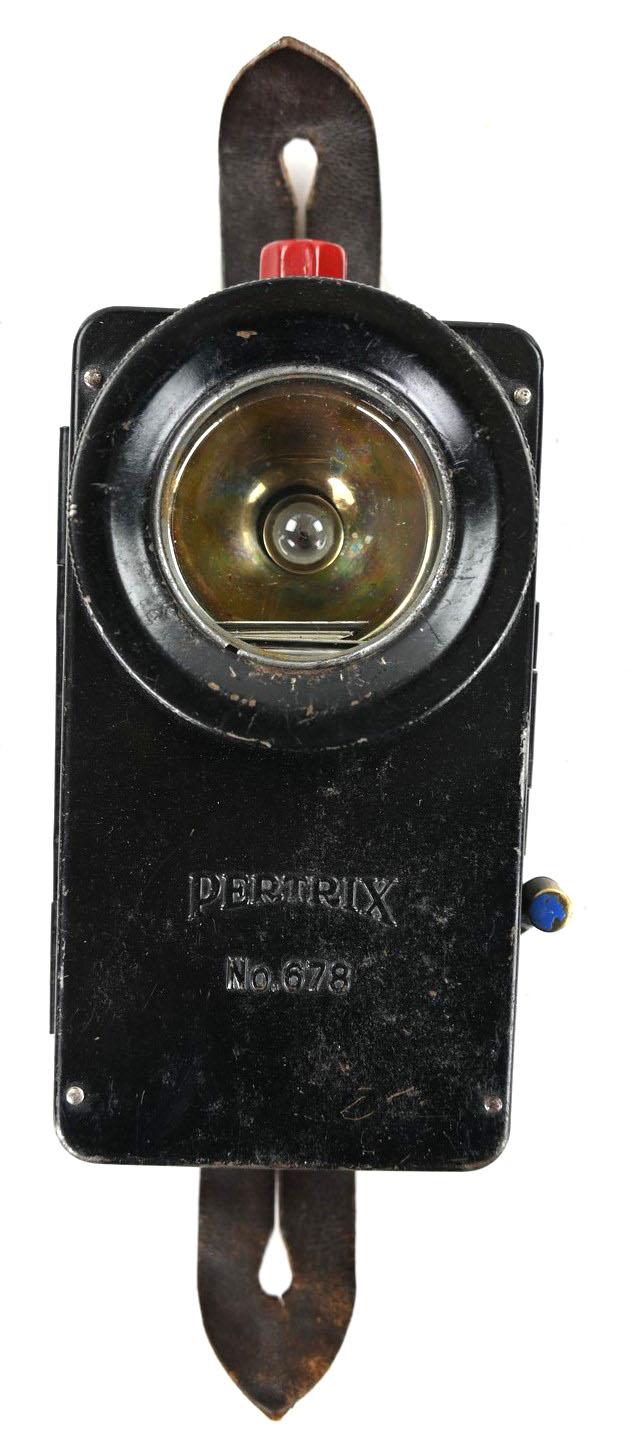 German WH Pertrix Flashlight